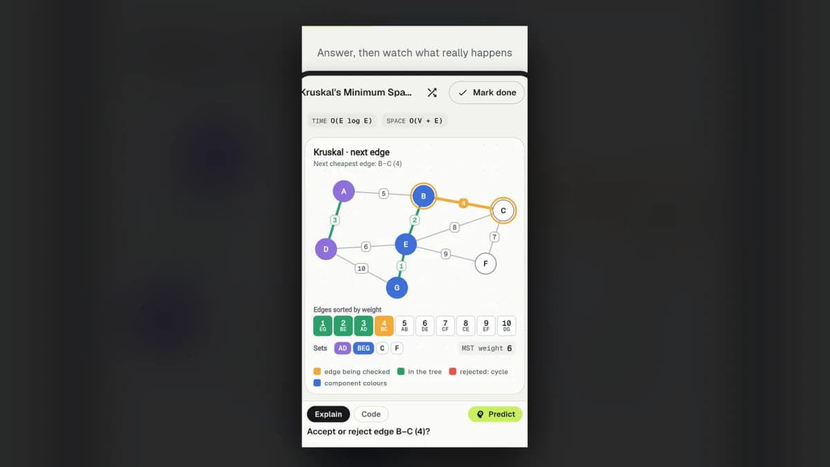 dsa-visualizer interface 2