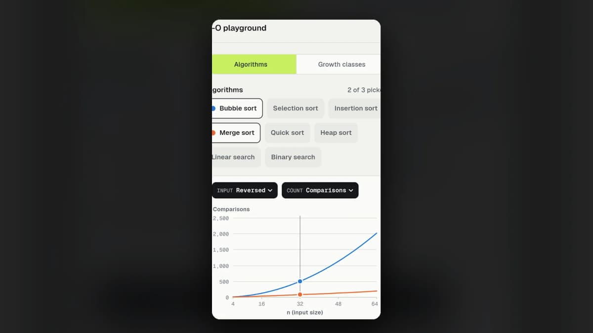 dsa-visualizer interface 3