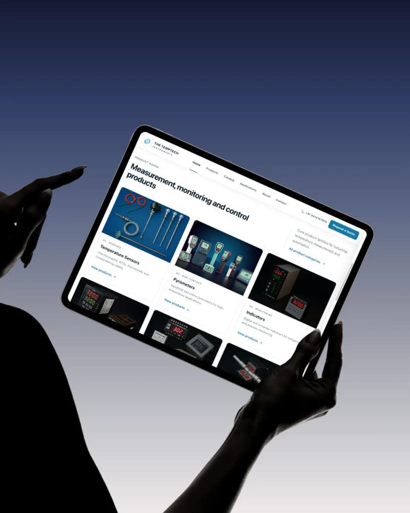 Temptech industrial instrumentation platform